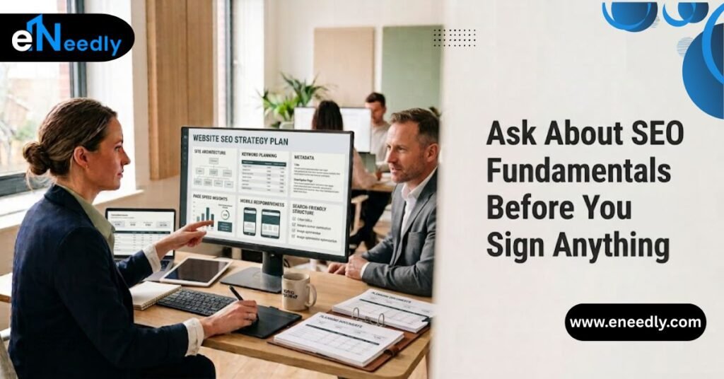 Ask About SEO Fundamentals Before You Sign Anything
