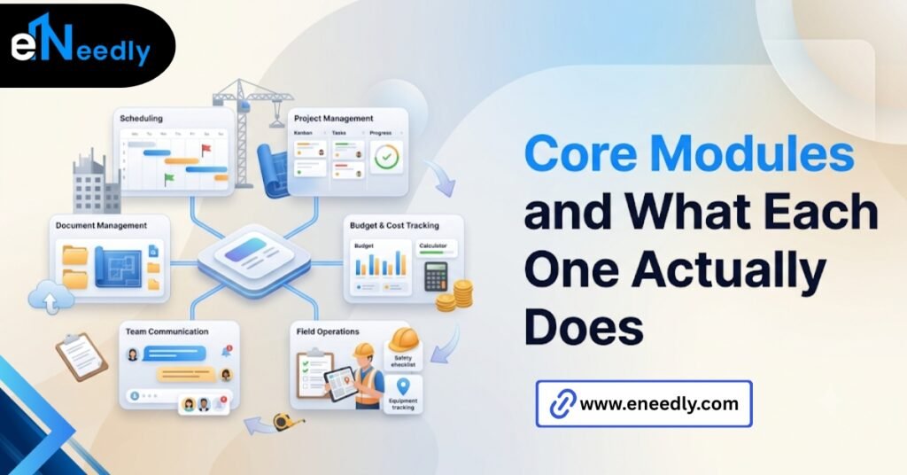 Core modules and what each one actually does