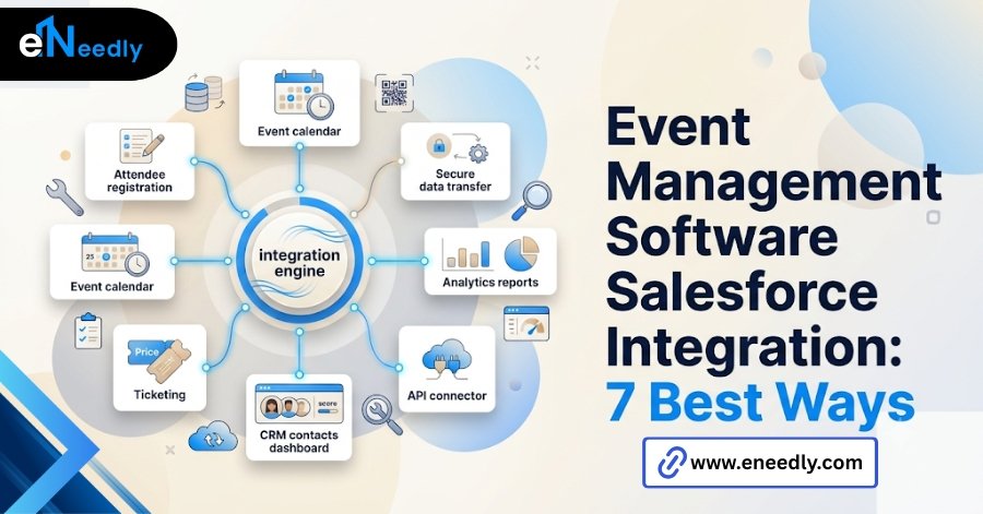 Event management software Salesforce integration 7 best ways