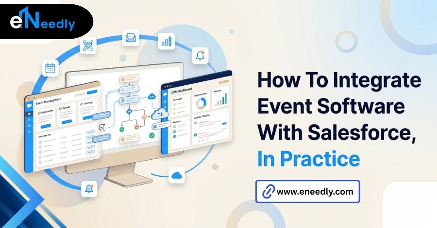 How to integrate event software with Salesforce in practice