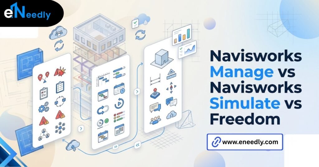Navisworks manage vs Navisworks simulate vs freedom