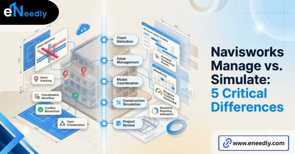 Navisworks manage vs simulate: 5 critical differences