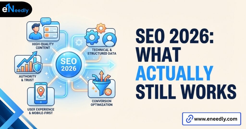 SEO 2026 What Actually Still Works eNeedly