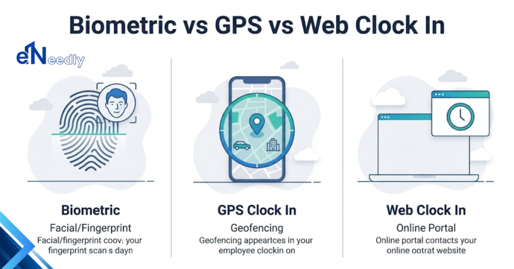biometric vs gps vs web clock in