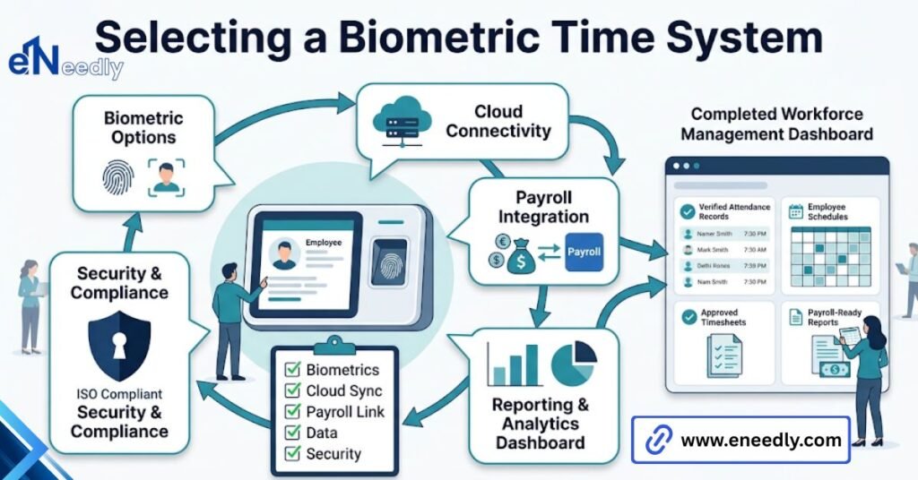 Selecting a biometric Time system