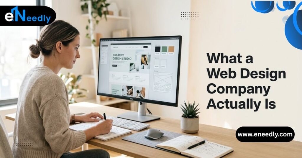 what a web design company actually is