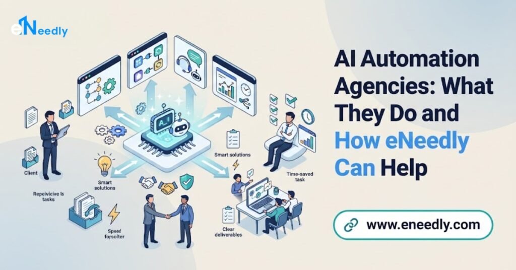 AI Automation Agencies: What They Do and How eNeedly Can Help