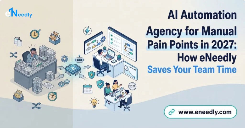 AI Automation Agency for Manual Task Pain Points in 2027: How eNeedly Saves Your Team Time
