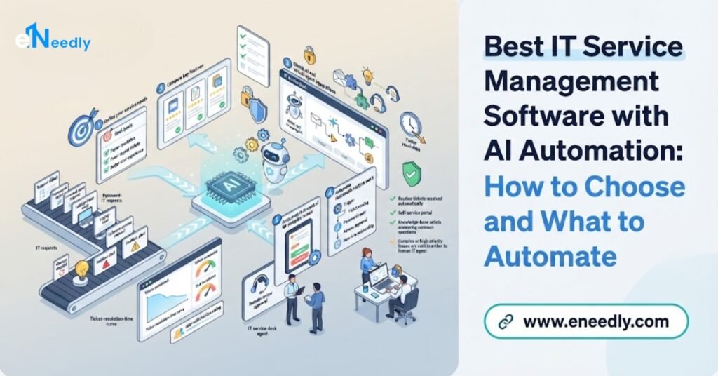 Best IT Service Management Software with AI Automation: How to Choose and What to Automate