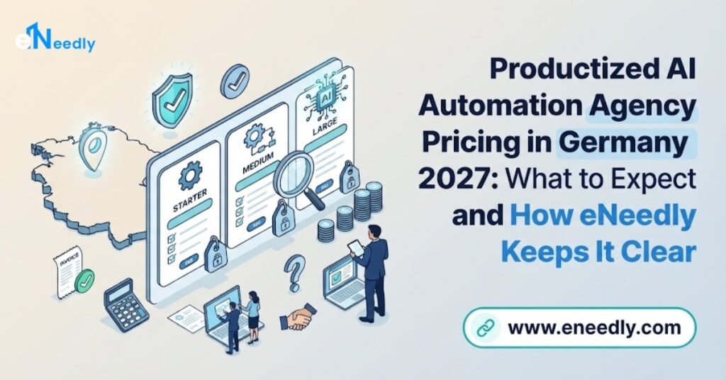 Productized AI Automation Agency Pricing in Germany 2027: What to Expect and How eNeedly Keeps It Clear