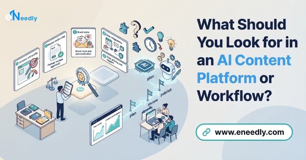 What Should You Look for in an AI Content Platform or Workflow?